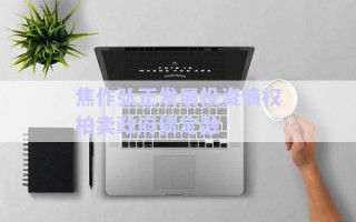 焦作弘正發(fā)展投資債權拍賣政府債定融