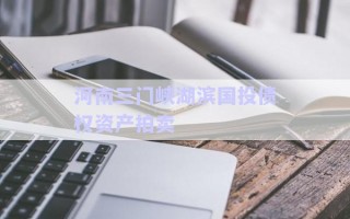河南三門(mén)峽湖濱國(guó)投債權(quán)資產(chǎn)拍賣