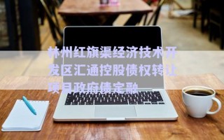 林州紅旗渠經濟技術開發(fā)區(qū)匯通控股債權轉讓項目政府債定融