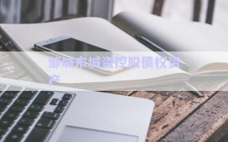 鄒城市城資控股債權資產(chǎn)